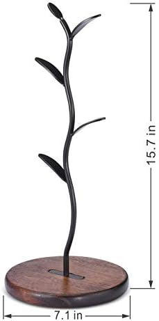 ALLCENER Mug Holder, Countertop Mug Tree, Coffee Mugs & Tea Cup