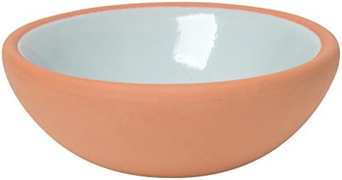 Now Designs Terracotta Pinch Bowl Set, Soy Sauce Dish, Set of 6, 1 oz