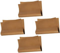 Reusable Baking Mat 4 Sheets Ptfe Fiberglass Coffee Cut Size