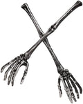 Luxshiny 2Pcs Skeleton Claw Salad Tongs Set Gothic Hand Skull Claw