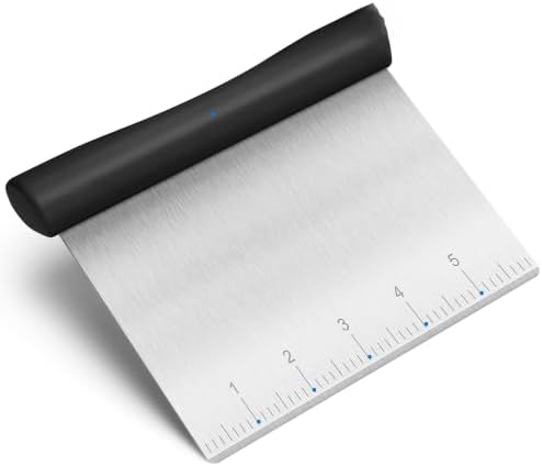 Stainless Steel Bench Scraper Dough Blender & Pastry Cutter