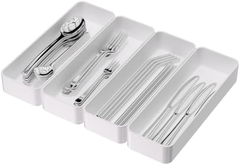Kitchen Drawer Silverware Organizer Tray