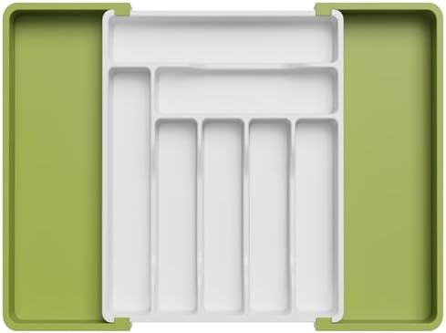 Lifewit Expandable Silverware Drawer Organizer, Kitchen Utensil Tray
