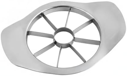 Apple Slicer Corer, Stainless Steel Fruit Cutter for Uniform Wedges