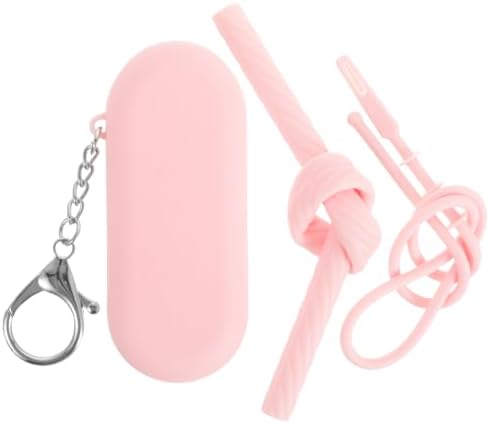 Luxshiny Travel Straw Kit Silicone Material 1 X Silicone Straw Case