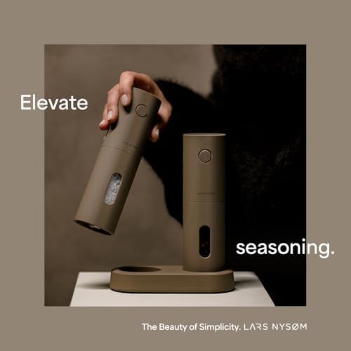LARS NYSØM Electric Salt and Pepper Grinder Set