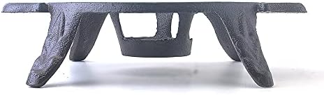 Heavy Duty Cast Iron Teapot Dish Warmer Stable Holder for Tealight