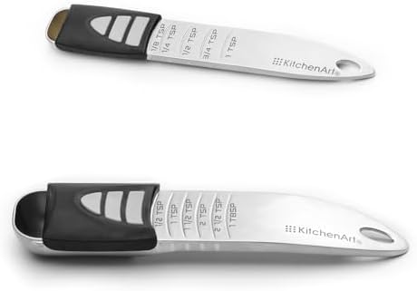 KitchenArt Stainless Steel Pro Sliding Adjust-A-Tablespoon and