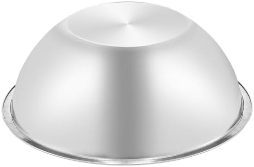 3 Pack Stainless Steel Mixing Bowls, 6 Quart Flat Base Stainless Steel