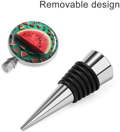 Dream Watermelon Wine Stopper Vacuum Alloy Wine Bottle Stopper