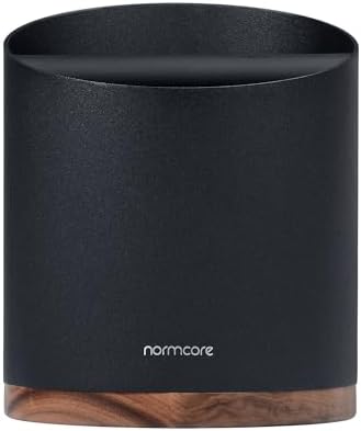 Normcore Espresso Knock Box - 1.8L Capacity, Holds 40–45 Pucks