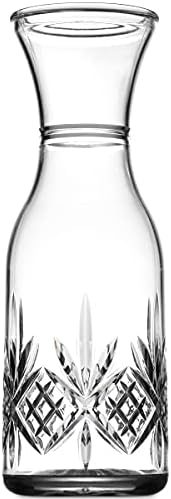 Godinger Carafe Pitcher and Drinking Glasses Set, Acrylic Shatterproof