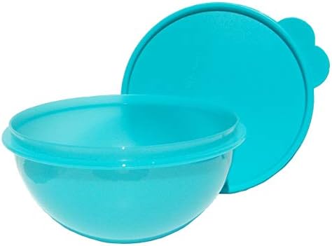 Tupperware Wonderlier Nesting Bowl 8 Cup Tropical Water Blue
