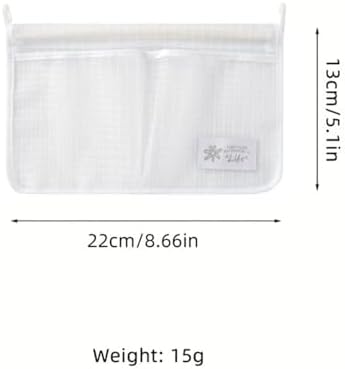 3PS Refrigerator Door Organizer Set, Fridge Hanging Mesh Bag for
