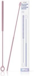 YOTIME Straw Cleaner Brush Extra Long 12.6 inch, 2Pcs Reusable