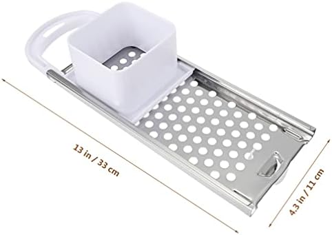 2pcs Stainless Steel Dough Scrapers for Noodle and Dough Ball Making