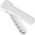 Kuhn Rikon Compact Jar Opener – Easy Grip Adjustable Lid Remover for