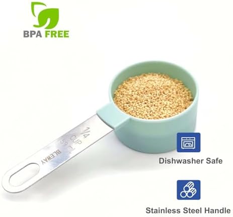 Easy to Read Measuring Cups & Spoons Set for Visually Impaired