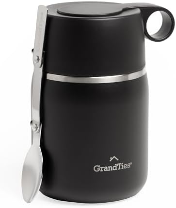 GrandTies Insulated Food Jar for Hot Food