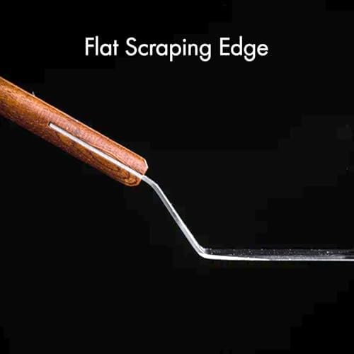 MANNKITCHEN Professional Stainless Steel Spatula for Cast Iron