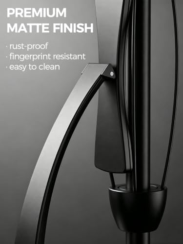 VEHHE Black Countertop Paper Towel Holder