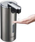 Automatic Stainless Steel Liquid Soap Dispenser, 12oz/340ml