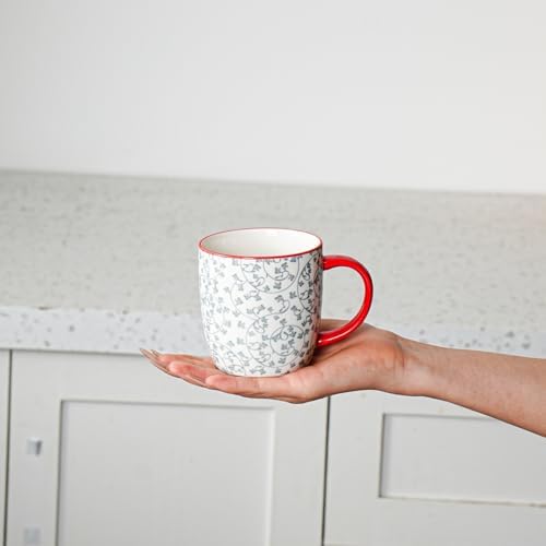 10 Oz Ceramic Coffee Mugs Set of 6