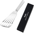 KSENDALO 1 Thin Flexible & Sturdy Fish Spatula Stainless Steel for