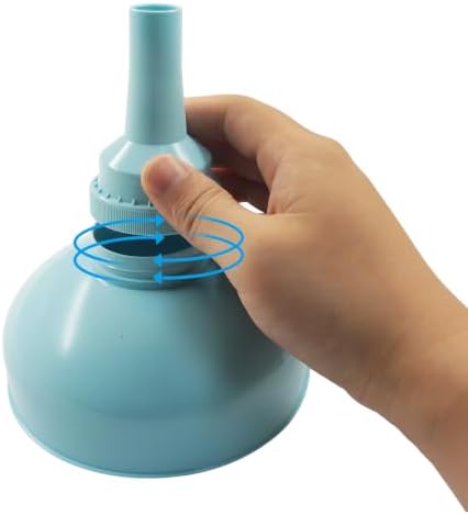 Wide Mouth Funnel Set, Sky Blue