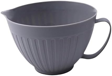 Mixing Bowl Batter Bowl Long Handle with Spout Oatmeal Bowl Serving