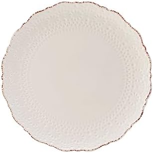 Pfaltzgraff Chateau Cream 16-Piece Stoneware Dinnerware Set, Service for 4, Off White