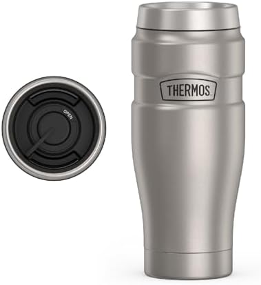 THERMOS Stainless King Vacuum-Insulated Travel Tumbler, 16 Ounce