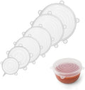 Silicone Stretch Lids, 6 Pack
