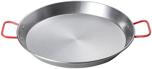 Winco 23 5/8" Carbon steel Paella Pan, Polished (Spain)