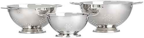 Le Creuset Set of 3 Stackable Colanders