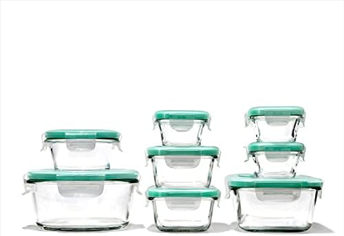 OXO Good Grips 16-Piece Glass Smart Seal Container Set
