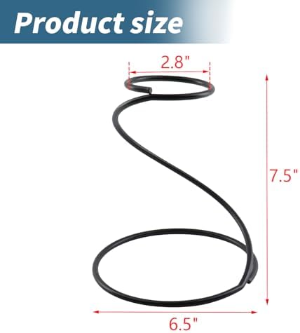 Dnyta Metal Coffee Dripper Stand, Spiral Pour Over Coffee Dripper