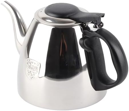 1.5L Enamel Tea Pot, Stainless Steel