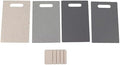 4 Piece Color Coded Chopping Board Set Food Grade Plastic Cutting Mats