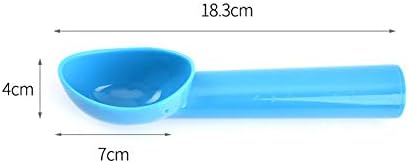 4 Pcs Plastic Ice Cream Scoop Assorted Color Ice Cream Scooper for
