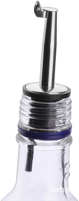 2 Pack Oil Pourers with Flip Top, Olive Oil Dispenser, Speed Pour Spouts - Image 6