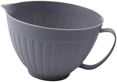 Mixing Bowl Batter Bowl Long Handle with Spout Oatmeal Bowl Serving