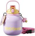 60oz Insulated Water Bottle with Handle, Sports Bottle, Purple