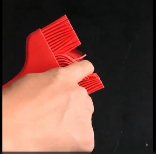 3 Pack Silicone Oil Brush Set Large Cooking Brush for Barbecue