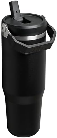STANLEY IceFlow 2.0 Flip Straw Tumbler, 30 oz, Black 2.0