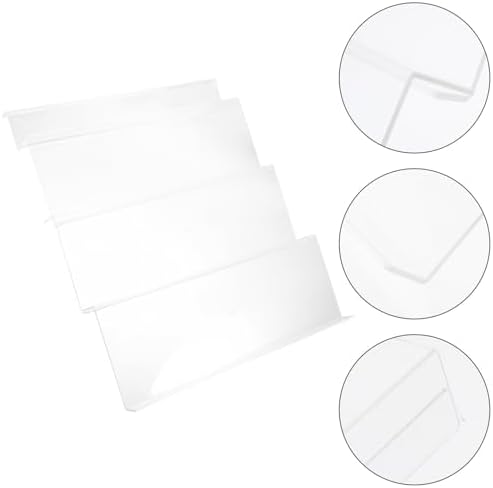 LABRIMP Acrylic Spice Drawer Organizer with Six Jars Rack for Kitchen