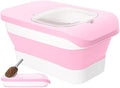 10-13 Lbs Airtight Dog Food Storage Container,Collapsible Pet Food