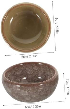 Wakauto Ceramic Essential Oil Blending Bowl Set 6 Piece Thai Style