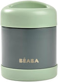 Beaba Stainless Steel Insulated Food Jar 10 oz, Kids Thermos, Lunch
