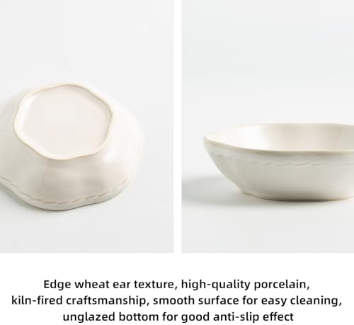 Reactive Glaze Dipping Bowls, Soy Sauce Dishes Set of 4
